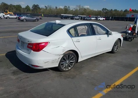 2014 Acura Rlx z USA, uszkodzony, nr VIN JH4KC1F94EC007243